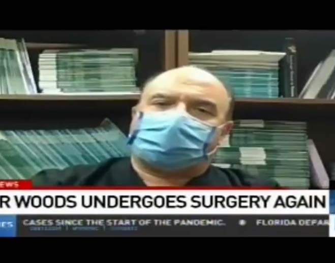 dr-john-afshar-is-interviewed-on-cbs-12-news-on-tiger-woods-recent-back-surgery